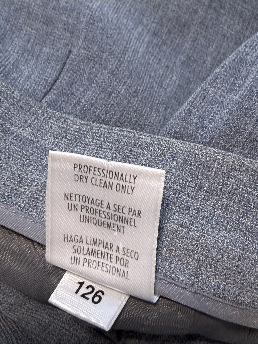 2 pairs! Size 2 Petite - Beige and Charcoal Grey Slim Dress Trousers - Picture 9 of 10